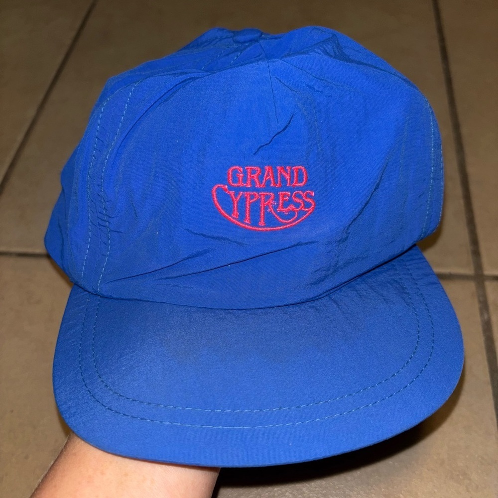 Grand Cypress Vintage Bright Blue Cap